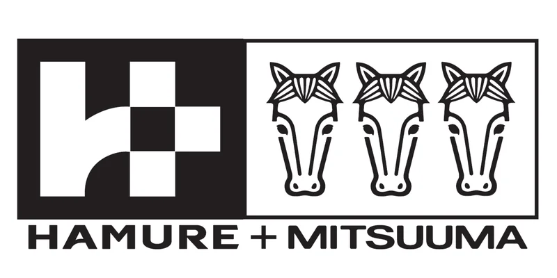 HAMURE + MITSUUMA ロゴ